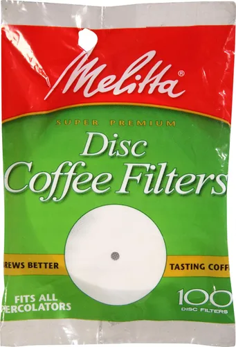 Vista 9 de Melitta Filtros de café envolventes Percolator, color blanco, 40 unidades (paquete de 12) 480 filtros totales