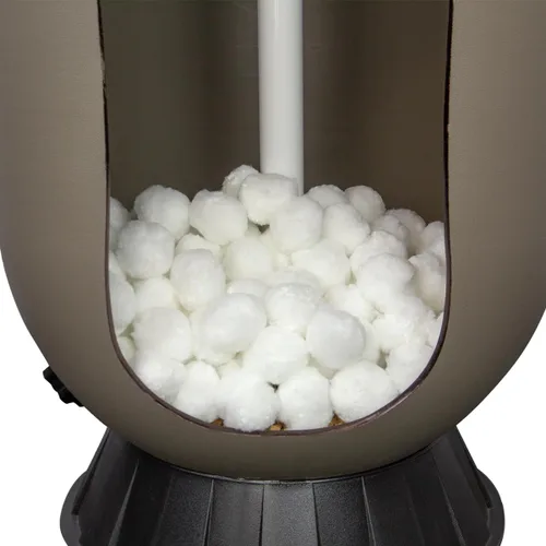 Vista 5 de Rx Clear Filtro de brillo blanco para filtros de arena de piscina, alternativa a la arena y el vidrio filtrante, tecnología especial que ayuda a