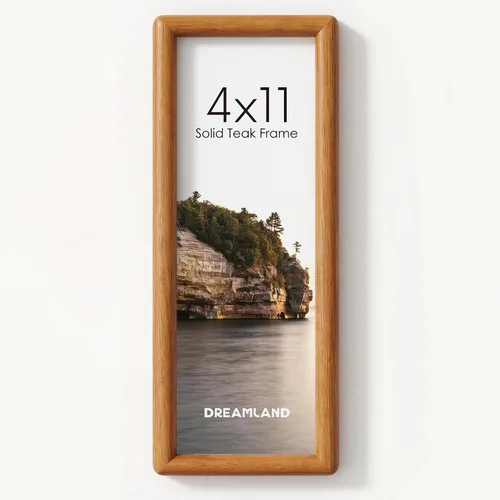 Vista 20 de Dreamland Portarretratos de madera natural de 4 x 6 pulgadas mate a 3.5 x 5 pulgadas, marco de fotos de madera de wengué maciza, hecho a mano
