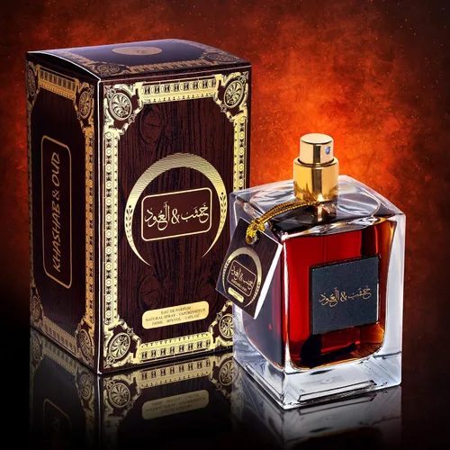 Vista 4 de ARABIYAT Khashab & Oud Eau de Parfum – 3.4 fl oz (3.4 onzas) Perfumes de lujo en aerosol árabe para mujeres y hombres Fragancia unisex premium Oud