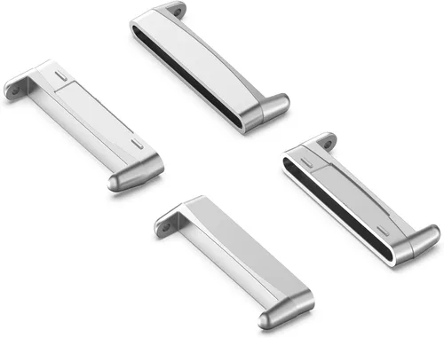 Vista 7 de Conector adaptador de correa de reloj de metal compatible con Fitbit Versa 4/Sense 2 Watch Connector - Conexión de banda de reloj de 0.787 pulgadas
