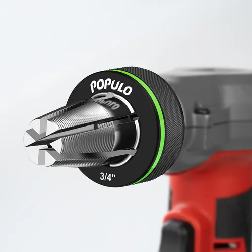 Vista 6 de Populo Expand Tool Head 3/4" Compatible con Milwaukee M12 y M18 Expandir Herramienta