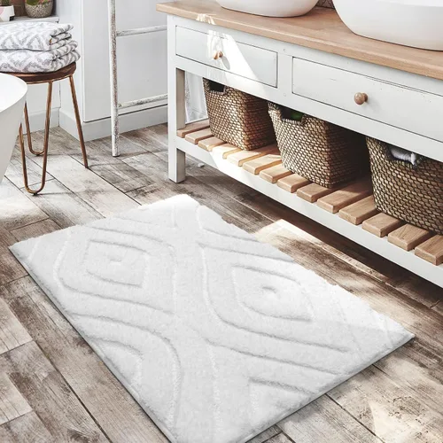 Vista 23 de DEXDE Alfombras de Baño Corredor 24x47 pulgadas Alfombra de Baño Larga Antideslizante Suave Lavable Alfombras de Baño Grandes para Baño Dormitorio