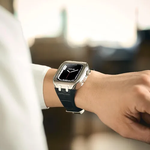 Vista 4 de Humble Rich WBB0289-001 Reloj clásico, negro, plateado