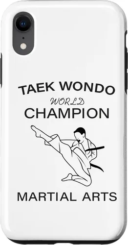 Vista 8 de iPhone 14 Teak Wondo Campeón Mundial - Artes Marciales - Estuche de combate MMA