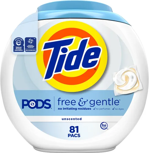 Vista 20 de Tide PODS - Cápsulas de jabón de detergente libre y suave, 76