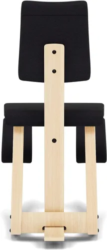 Vista 6 de Varier Variable Plus, silla de rodillas con respaldo, silla de oficina ergonómica, 10 años de garantía limitada, diseñada por Peter Opsvik