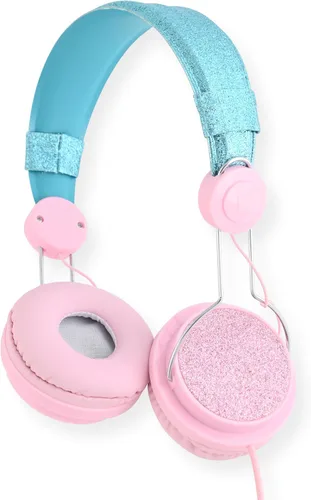 Vista 5 de Accutime JoJo Siwa Nickelodeon - Reloj inteligente de aprendizaje educativo para niñas con auriculares verdes y rosados a juego (modelo JOJ40159AZ)