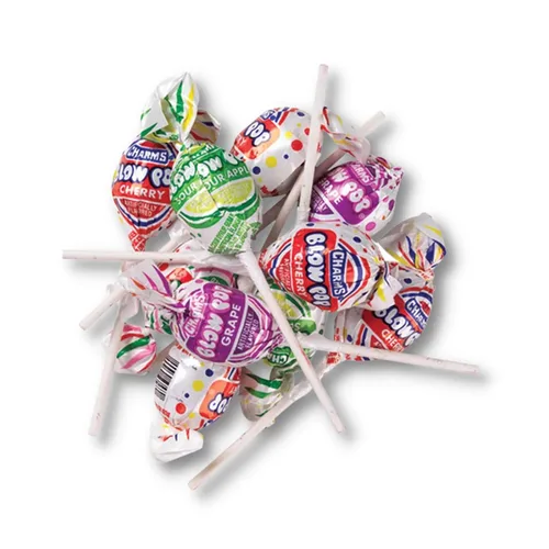 Vista 3 de Blow Pops - Bolsa de 1 libra - QUEEN JAX - Caramelos a granel - Paletas - Caramelos a granel - Bolsa de dulces - Caramelos a granel envueltos