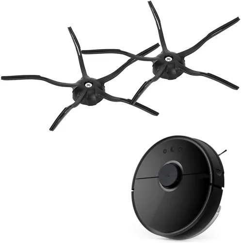 Vista 8 de Fydun 2Pcs Side Replacement Accessory for S6 S5 E35 E2 Swee Robot Black