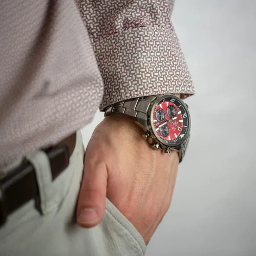 Vista 5 de Bulova Reloj cronógrafo Marine Star para hombre, 1.693in, Marine Star - 98B350