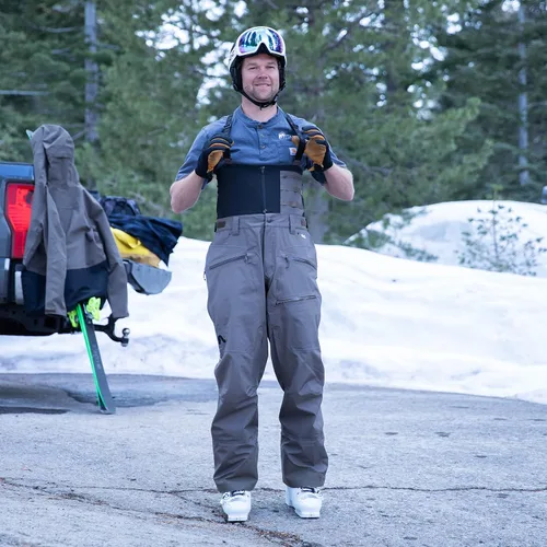 Vista 8 de Flylow Pantalones de esquí y snowboard con peto compuesto para hombre
