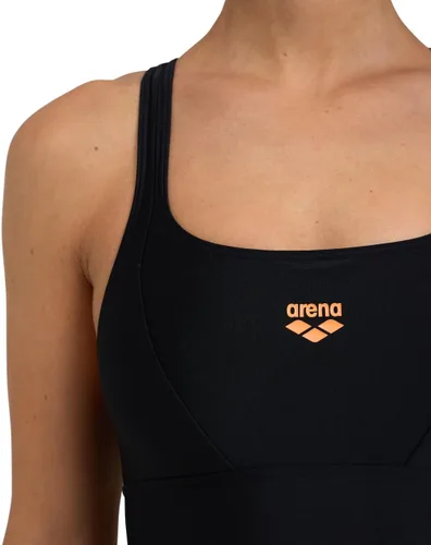 Vista 3 de Arena Traje de baño Feel Solid Control Pro Back para mujer
