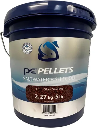 Vista 2 de Piscine Energetics PE Pellets Alimento para peces de agua salada, 0.039 in 2 oz/ 56g (bolsa)