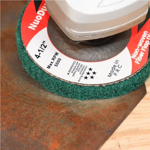Vista 7 de Disco de aleta de grano 180 y 320 para amoladora angular de 4 1/2 pulgadas, accesorio para molienda de metal y madera, discos de lijado, almohadilla