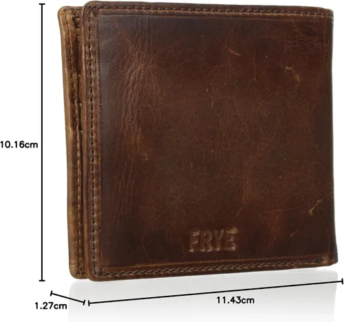 Vista 9 de FRYE Billetera plegable antigua Logan para hombre