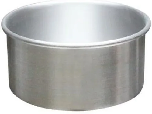 Vista 18 de TrueCraftware - Bandeja de aluminio para hornear pasteles de 6 x 2 pulgadas, de 0.04 in, utensilios para hornear para tartas, pizza, capa