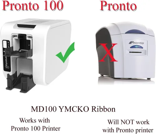 Vista 2 de Magicard Cinta Pronto100 MD100YMCKO con software CardPresso