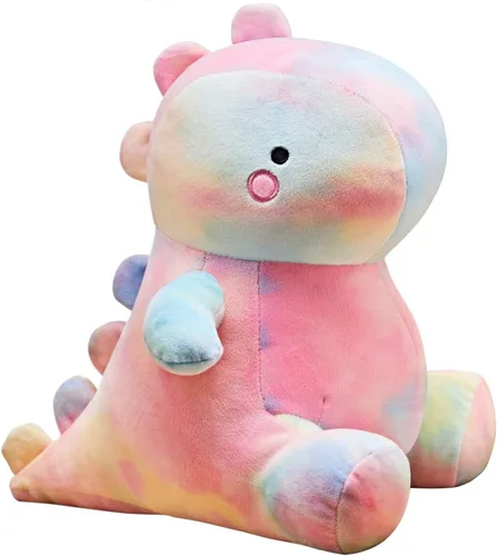 Vista 12 de VHYHCY Lindos Juguetes de Peluche de Dinosaurio, Juguetes Muñecos de Animales de Peluche de Dinosaurio Gordo, Peluche Suave de Animal de Peluche