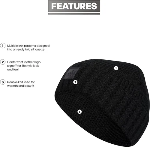 Vista 2 de adidas Gorro con nudo de pino para hombre