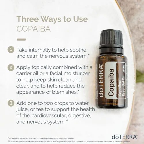 Vista 2 de DoTERRA Aceite esencial de copaiba, 0.5 fl oz