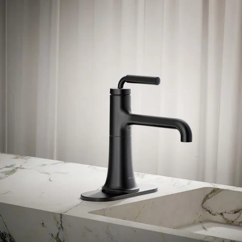 Vista 2 de Kohler 27415-4N-BL Tone Grifo para lavabo de baño, 0.5 gpm, Negro mate