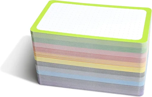 Vista 3 de Tarjetas Bullet (tarjetas 3x5 de 11 colores, 200 unidades)