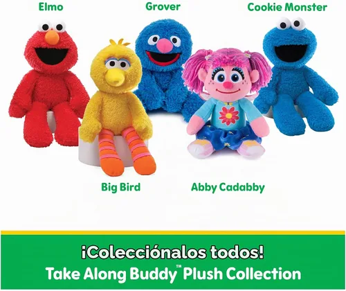 Vista 8 de GUND Sesame Street Abby Cadabby Take Along Buddy - Peluche de 13 pulgadas