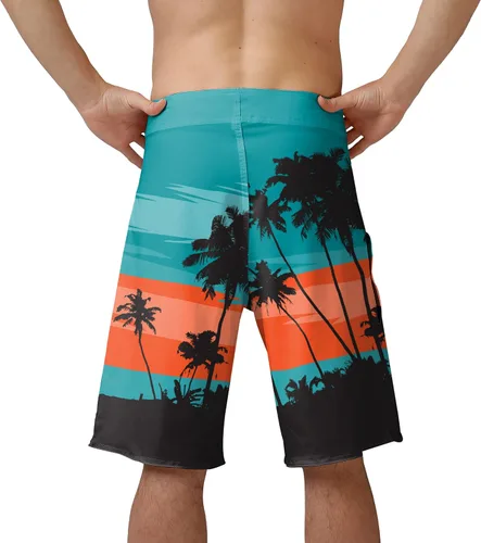 Vista 41 de FOCO Bañador con logotipo del equipo de la NFL para hombre Sunset