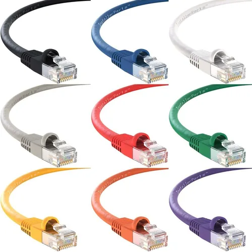 Vista 6 de InstallerParts - Cable Ethernet Cat. 6, UTP, con protector, Negro