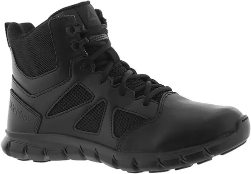 Vista 4 de Reebok Men's Rb8605 Sublite Cushion Tactical 6" Soft Toe Boot with Side Zipper Black Military