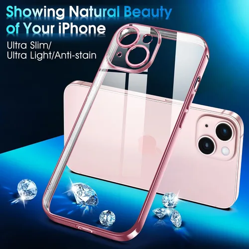 Vista 674 de Supdeal Funda cristalina transparente para iPhone 11, [No se amarillea] [Protección de la cámara] [Probado contra caídas de grado militar] Funda