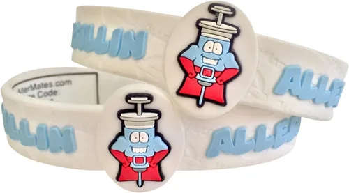 Vista 8 de Allermates Pulsera de alerta médica para niños con autismo
