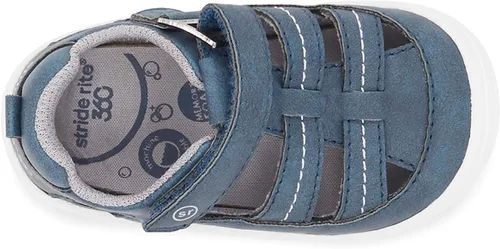 Vista 7 de Stride Rite 360 Sandalia unisex Amos 3.0 para bebé