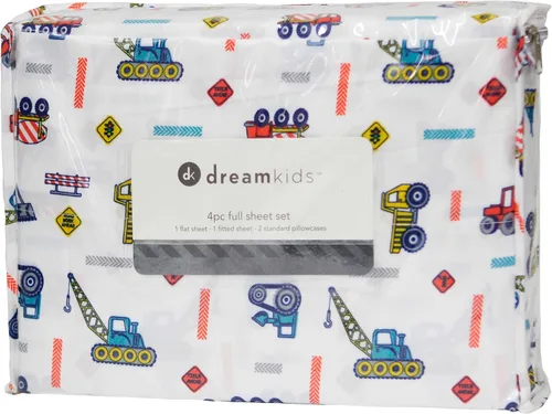 Vista 9 de Juego de sábanas tamaño individual para niños y niñas, sábanas para niños, linda sábana de cama, incluye sábana plana, ajustable y funda