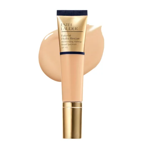 Vista 8 de Estée Lauder Futurist Hydra Rescue Moisturizing Foundation Makeup SPF 45 for a 12-Hour Glow, 1.2 Fl Oz
