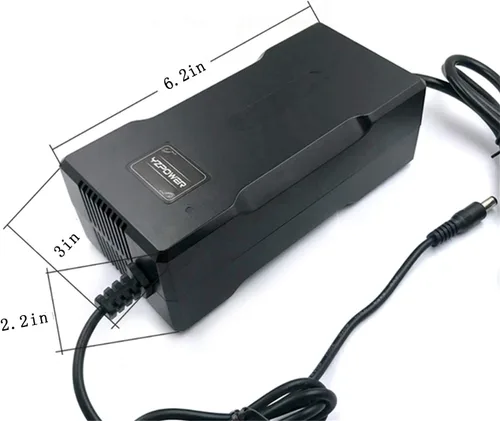 Vista 7 de Cargador de batería de 42V 5A para Segway Ninebot Max 36V Batería de litio Conector de 0.315 in