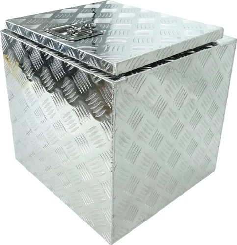 Vista 16 de Caja de herramientas de aluminio de 36 pulgadas, caja de herramientas de 5 bares, caja de herramientas de almacenamiento Orgainzer con pestillo