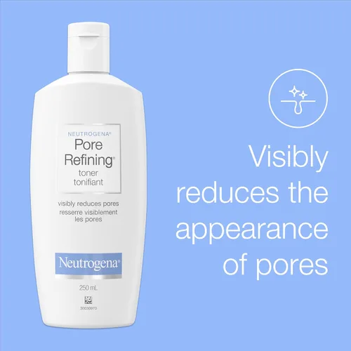 Vista 3 de Neutrogena Pore Refining Toner, Alpha and Beta Hydroxy Formula, 8.5 Ounce