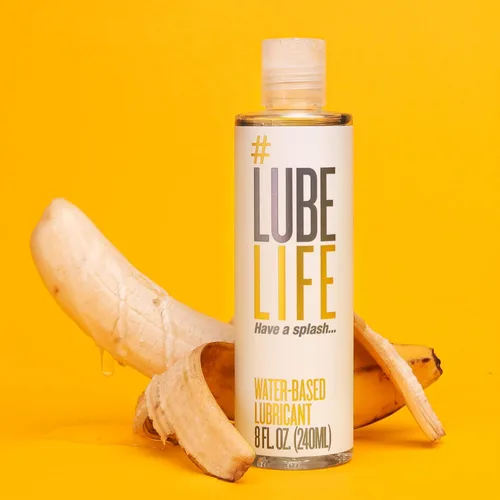 Vista 6 de LubeLife Staycation Combinación de masaje y lubricante 2 en 1, espray de retardo de control climax de 2 onzas líquidas, a base de agua, 8 onzas