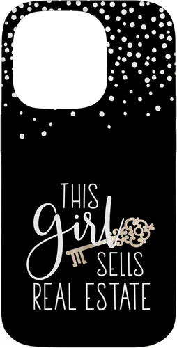 Vista 17 de This Girl Sells Real Estate - Bonita funda de regalo para iPhone 17
