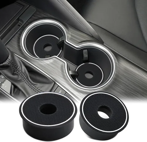 Vista 10 de Auovo Espaciador de repuesto para portavasos de 2.75 pulgadas, apto para Chevy Camry, accesorios de silicona, soporte para tazas, elevador