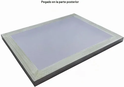 Vista 5 de Pantallas de impresión de pantalla de seda de aluminio 20 x 24 pulgadas Frame-110 malla blanca (2 PCS)
