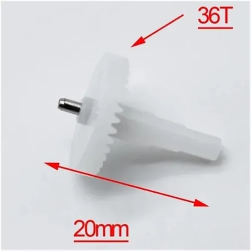 Vista 2 de 20PCS 36T 0.787 in largo engranaje apto para E88 Drone Control Quadcopter