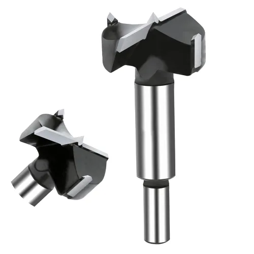 Vista 11 de Broca Forstner de carburo de 1/4 pulgada, broca Forstner con punta de carburo de 6 mm para madera dura, juego de sierras de perforación para madera