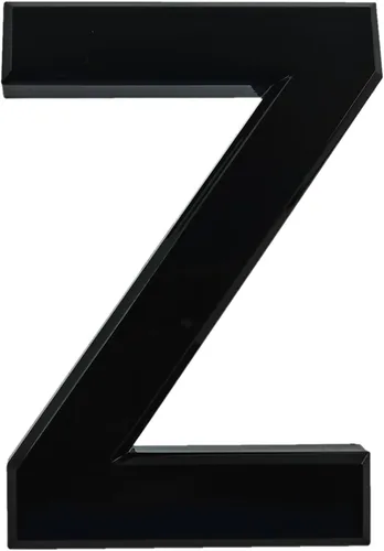 Vista 12 de Cobata Números autoadhesivos de dirección de casa/calle de 3.9 pulgadas - Números autoadhesivos para buzón/puerta - Caracteres de la A a la Z