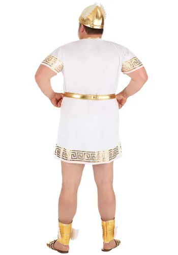 Vista 2 de Disfraz de Hermes para Hombre Tallas Grandes Multicolor