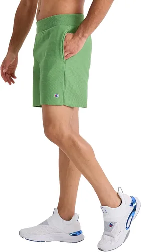 Vista 3 de Champion Pantalones cortos de forro polar de tejido inverso para hombre, pantalones cortos de forro polar, pantalones cortos de forro polar