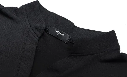 Vista 3 de Vidusou Polo de golf sin mangas para mujer, camisetas deportivas ligeras para tenis