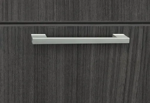 Vista 4 de Regency Legacy - Archivador lateral de madera con 2 cajones, color gris ceniza